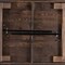 Flash Furniture Rectangle 40 in W, 108 in L, 30 in H, Pine Wood, Pinus Glabra, Steel, Mahogany XA-F-108X40-MG-GG - alternate 6